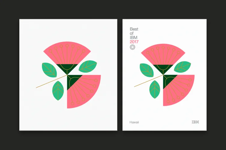 IBM travel poster applications