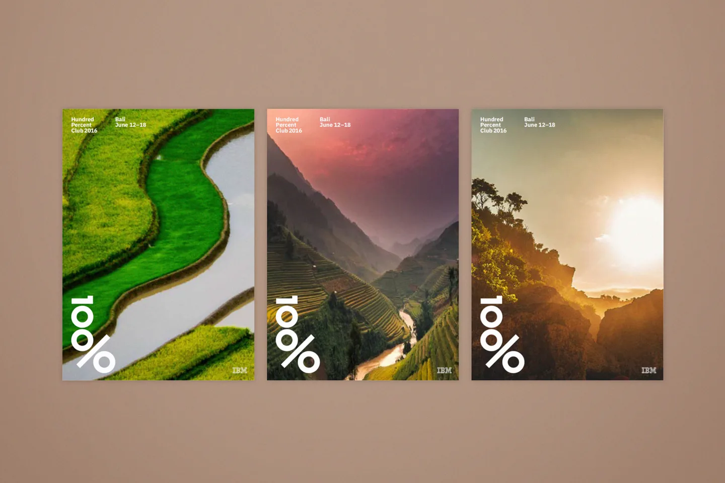 IBM 100 percent incentive program travel communications