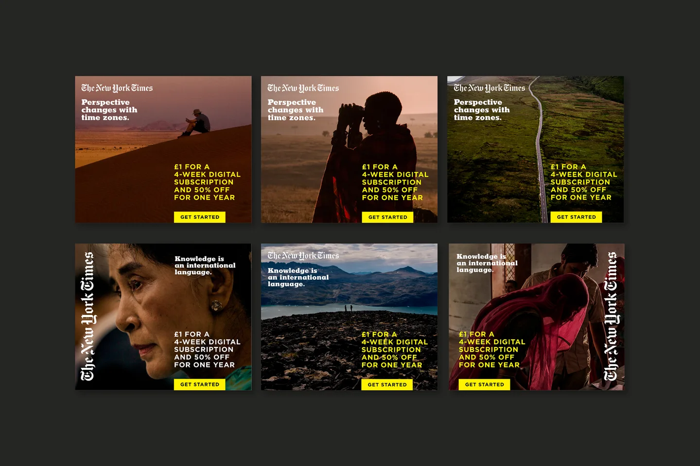 International New York Times campaign image