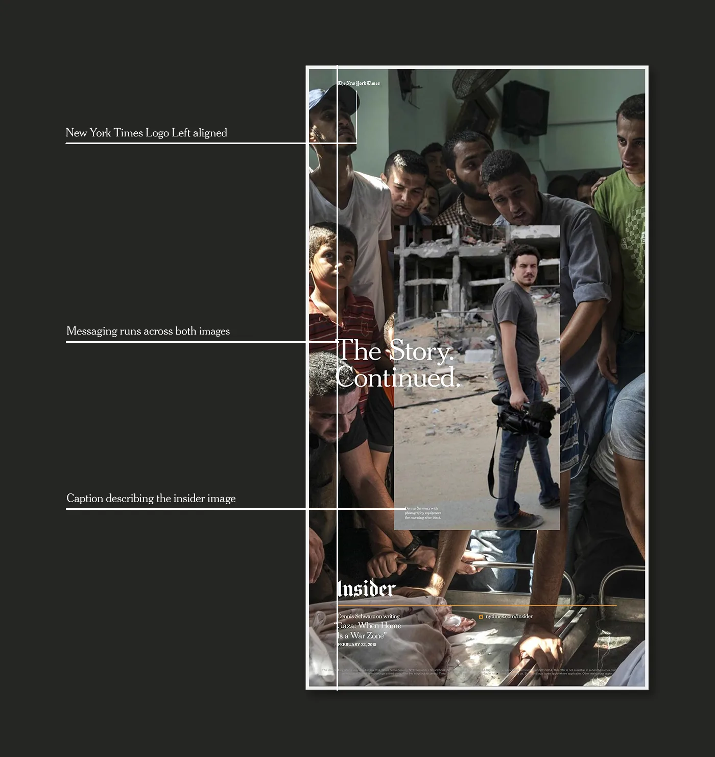 NYT Insider magazine cover application