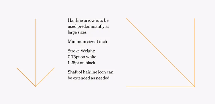 NYT Insider hairline arrow specification