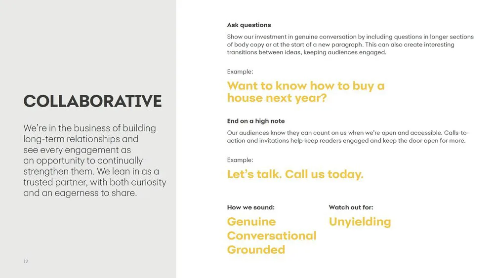 Synchrony customer communication example
