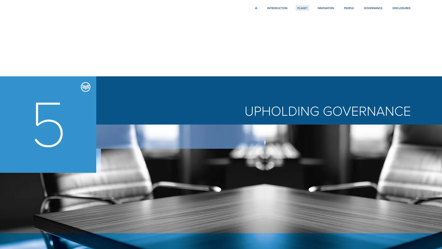 U. S. Steel ESG concept page 20